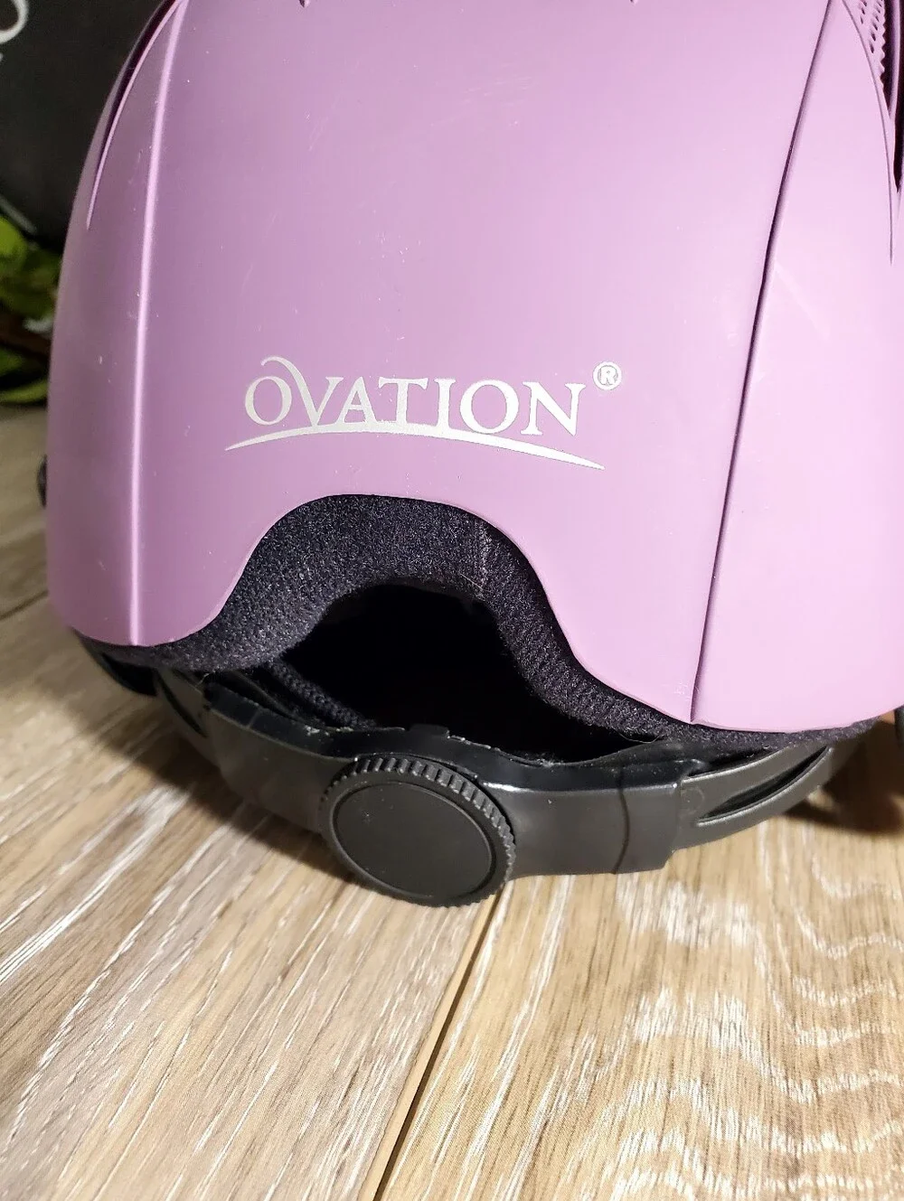 Ovation Purple Lavender Childrens Riding Deluxe Schooler Helmet Size XS/S 48-52" - Picture 13 of 14